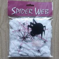 Halloween Spider Web Decoration Props: Cotton Web 20g, 40g, 60g, 100g - Large Stock Available black