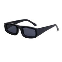 Small Frame Sunglasses Men'S Outdoor Sunscreen Sunglasses Uv Protection Full Frame Sunglasses red