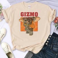 Gremlins T Shirt Women Anime Streetwear Comic T Shirt Female Designer Clothes Aesthetic Clothes S brown