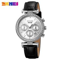 Women Watches Waterproof Luminous Ladies Watch Multifunctional Chronograph Diamond Dial Reloj Mujer sidabras
