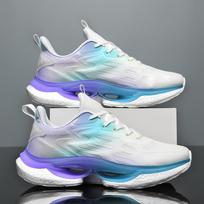2024 autumn men's high-quality sports shoes light dad shoes men's gym workout light running shoes 39 gray