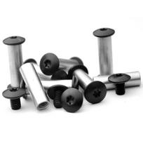 10 rinkinių 5 mm skylė M3.5 T8 Torx 416 nerūdijančio plieno sulankstomo peilio rankenos ašies varžtai Veleno AXIS užrakto priedai „Pasidaryk pats“ gamybos dalys 5MM size 1