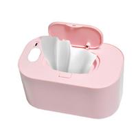 Kūdikių servetėlių šildytuvas su skaitmeniniu ekranu Didelės talpos Kūdikių drėgnų servetėlių šildytuvas Dozatorius Maitinamas USB Reguliuojama temperatūra Šildymas white