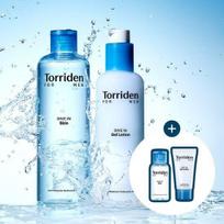 Toriden Dive-in for Men Low Molecular Hyaluronic Acid Skin/Gel Lotion 2 Types (+Skin 30ml+Gel Lotion 20ml)