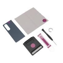 Back Glass Cover for Galaxy Z Fold 4 5G Phone Rear Cover Back Glass Replacement with Adhesive and