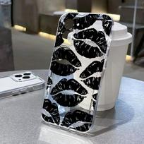 Silicone Sex Lip Phone Case For iPhone 11 Funda iPhone 16 Pro Max 14 15 13 12 XR X XS 7 8 Plus SE 16promax 15promax Bumper Cover For iPhone 14 Plus