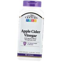 Obuolių acto mišinys, Apple Cider Vinegar, 21st Century 90 kapsulių (72440017) 90vcaps