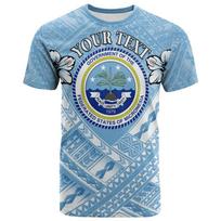 Federated States Of Micronesia Flag Map Graphic T Shirts FSM National Emblem T Shirt For Men Clothes Polynesia Unisex Tshirt XXS