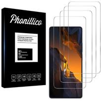 Tempered Glass for Xiaomi Poco F5 - Poco F5 PRO [Pack 4] Phonillico® Screen Protector Glass Film skaidri