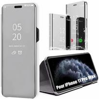 Protective Case - E.F.CONNECTION - for iPhone 11 Pro Max - Silver - Mirror Effect - Rigid