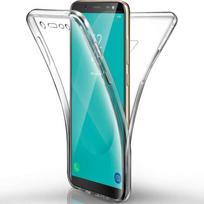 360° Case - Compatible Samsung - J6 Plus 2018 - Transparent Silicone - Ultra Thin - Full Protection