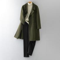 Camel Wool Coat Men's High-end Wool Coat Double-sided Casual Woolen Coat M
