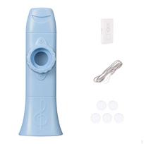 Kazoo Easy Play Mouth Flute with Neck Strap for Beginners and Music Fans mėlyna
