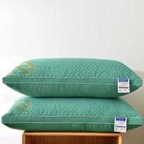 Mulberry Embroidered Single Pillow Core One Piece Can Be Washed Adult Neck Protection Pillow 48 * 74CM