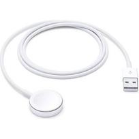 USB Charging Cable for Apple Watch - E.F.Connection - White - Magnetic - 1M balta