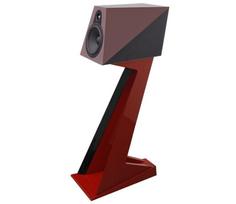 AQ PASSION ORCA - Speaker stands. Loudspeaker Floor Stands 69.5cm Red / Black, Acoustique Quality raudona