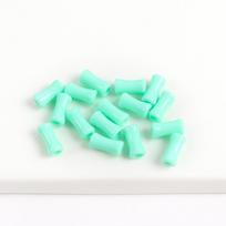 Acrylic Colored Bamboo Beads Pony Beads Loose Beads Handmade Diy Bracelet Bead Separator Necklace Material Accessories 50 pieces