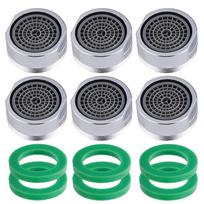 Virtuvės kriauklė filtras purkštuvas Vonios kambarys Virtuvės maišytuvas Aeratorius Aeratorius maišytuvo priedai Burbuliatorius 6pcs
