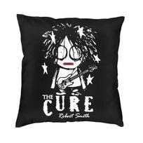 Music Cure Square Throw Pillow Case Decoration Double-sided Printing The Boys Cant Cry Cushion Cover for Sofa 30x30cm