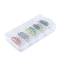 5pcs Box Longevity Turtle Shape Black Bait LifeLike Fishing Accessory
