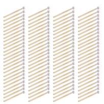 100 vnt. Pogo kaištis, 4 spyruoklinės kojelės, slyvos formos galvutė, žalvario medžiaga, 2,36 mm 0,1 colio vamzdelio skersmuo, 34 mm 1,3 colio ilgis