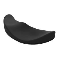 Pelės riešo pagalvėlė Juoda Ergonomiška atrama Neslystantis Silikoninis Elastingas Glotnus Žaidimų Riešo Atrama skirta