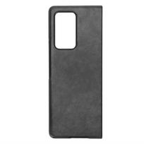 Mobile Phone Leather Case Cover for Samsung Galaxy Z Fold 2 Protective Cover AntiFall Case(Black ) juoda