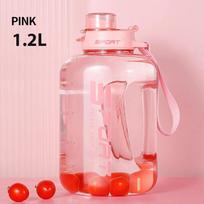 Durable Leak-Proof Fitness Water Bottle with Measurement Markings - 1.2L/1.7L/2.5L for Cycling, Camping, Workouts & Travel