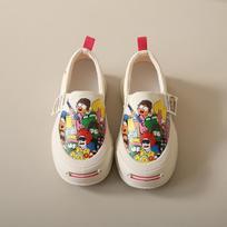 2025 new women's shoes one-pedal flat-soled single shoes cloth shoes fashion casual canvas shoes 41
