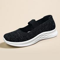 Old Beijing cloth shoes women's new one-pedal women's casual single shoes soft sole breathable middle-aged mother shoes women's shoes 35
