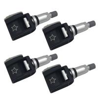4 vnt. Padangų slėgio monitoriaus jutiklis 36106876957 TPMS BMW 5 6 7 X3 X4 2200-3057