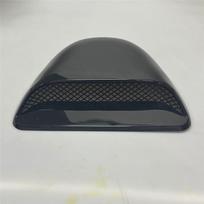 NEW Glossy Black ABS Car Air Flow Intake Hood Vent Bonnet Decorative Cover