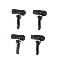 4X TPMS padangų slėgio stebėjimo jutiklis Chevy GMC GM 13586335 13598771 Juodas