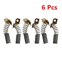6pcs Motor Brushes for Porter Cable 7800 Drywall Sander N119739 879058