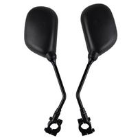 Rearview Mirror 7/8 Handlebar Mount Motorcycle Scooter Moped Atv