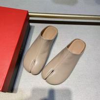 Retro flat bottom niche sub-toed pig's trotters Doudou single shoes women's shoes new autumn pig's feet horseshoe bag head 35