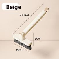 Household Bathroom Tile Crevice Floor Crevice Multifunctional Rotary Cleaning Brush smėlis