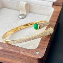 Zir*****pen bracelet fashion light luxury high-end bracelet niche versatile jewelry women