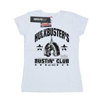 Marvel Womens/Ladies Iron Man HulkbusterÂ´s BustinÂ´ Club Cotton T-Shirt L balta