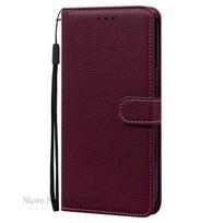 For Redmi Note 12 Pro 4G Case Silicone Wallet Flip Leather Case For Xiaomi Redmi Note 12 Pro 5G Cover For Redmi Note 12 Pro Case Redmi Note 12 Pro 4G vyno raudonos spalvos