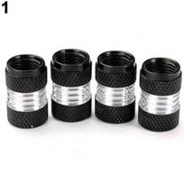 4Pcs/Set Universal Aluminum Alloy Bright Color Tire Tyre Air Valve Stems ADM