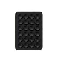 Backed Silicone Suction Pad For Mobile Phone Suction Cup Backed Adhesive Silicone Rubber Sucker Pad For Fixed Pad black black