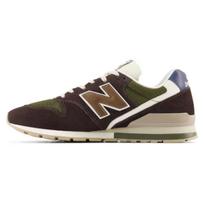 New Balance NB 996 V2 Retro Versatile Comfortable Trendy Durable Low-Top Lifestyle Casual Shoes Unisex sneaker Brown Green CM996UG2 42.5