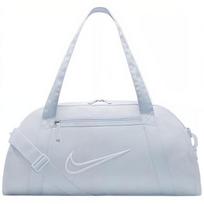 Nike medžiaginis bagažo krepšys, didelis, unisex, futbolo krepšys, pilkas/baltas, laisvalaikio stiliaus, DR6243-085