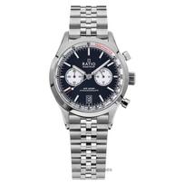 Ratio Street Racer Chronograph RTC012 200M Atvirkštinio Panda Ciferblato Riboto Leidimo Laikrodis juoda