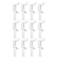 12/24Pcs Vertical Blind Dust Cover Valance Clip Holder Retainer Bracket Vertical Curtain Rails Mounting Clamp Hook 1