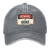 2026 Beware Of Goat - BMFS Baseball Cap Hat Man Luxury Golf Funny Hats Custom Hat Men's Baseball Women's