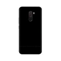 Telefono dėklas Xiaomi Pocophone F1 Global Dėklas Pocofone F1 Silikoninis Minkštas TPU Galinis Dangtelis Xiomi Poco F1 Dėklui Juodas Bamperis Xiaomi POCO F1 black