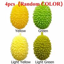 1pcs Realistic Durian Squishies Stretchable Hand Pinch Spiky Stress Relief Funny Fruit Shape Soothing Anti Anxiety Squeeze Toy
