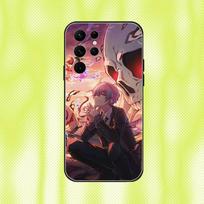 Project SEKAI Kamishiro Rui Phone Case For Samsung S 25,24,23,22,30,21,10,9,Ultra,Plus,Lite,FE,4,5G Black Soft Case Samsung S24